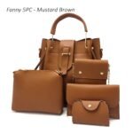 Fanny 5PC - Mustard Brown